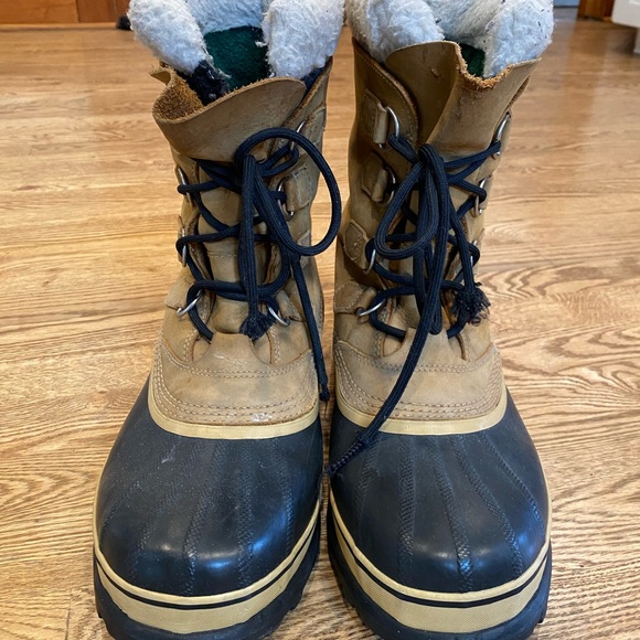Sorel Tan and Black Insulated Boots main image 6